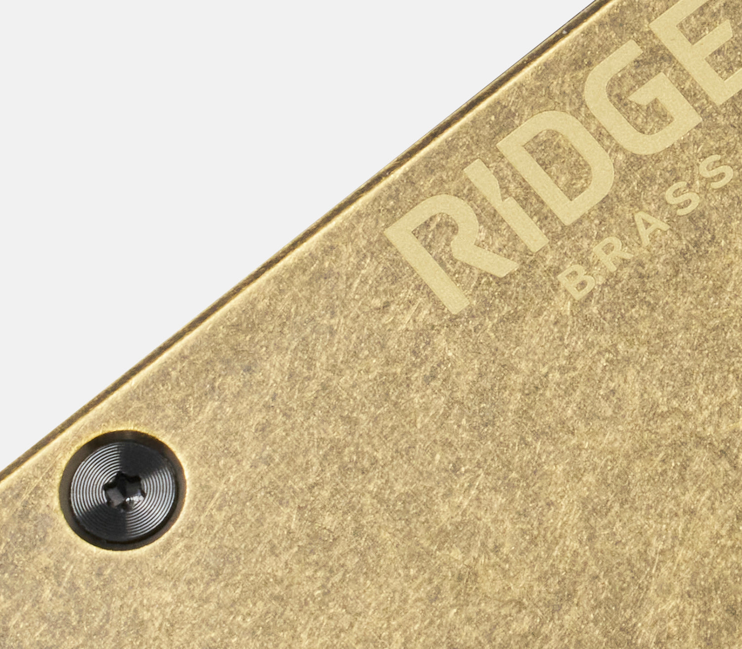 Ridge Wallet — Brass // The Ridge - Ridge UK