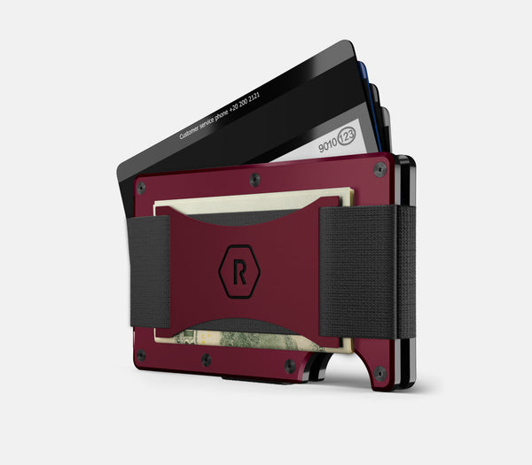 Ridge Wallet For MagSafe - Black Cherry | The Ridge - Ridge UK