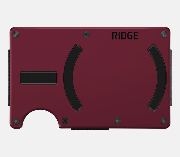 Ridge Wallet For MagSafe - Black Cherry | The Ridge - Ridge UK