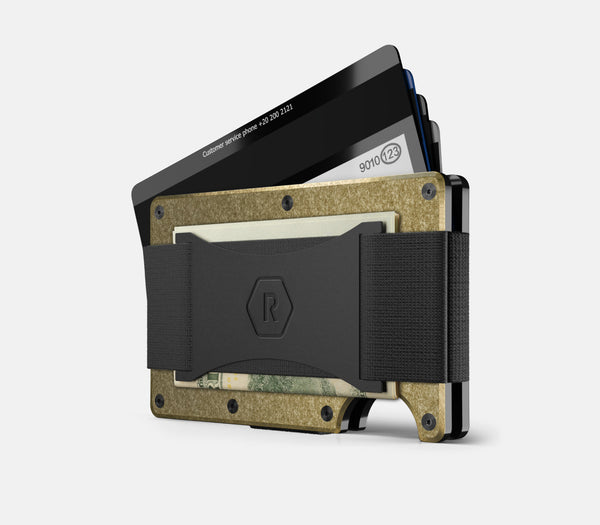 Ridge Wallet — Brass // The Ridge - Ridge UK
