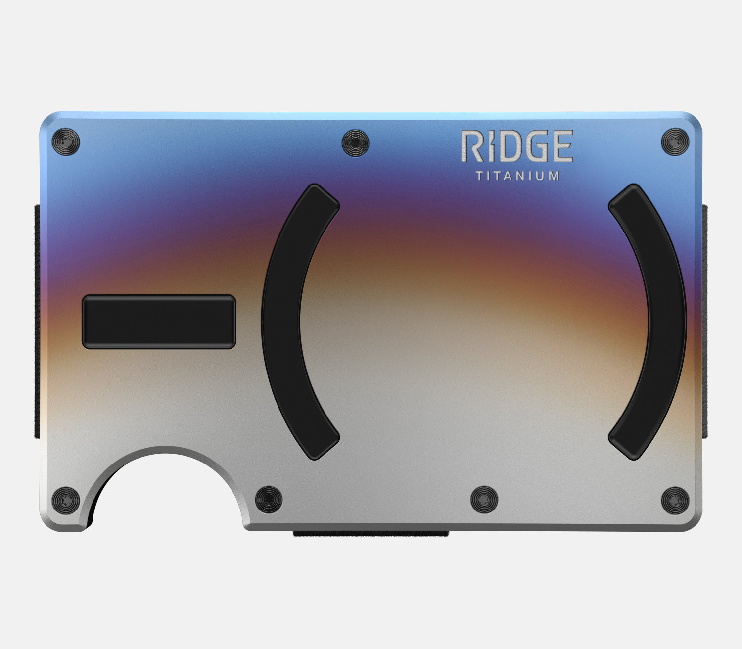 The Ridge Titanium Burnt 財布 Burnt Titanium Wallet - Sleek & Durable | The Ridge