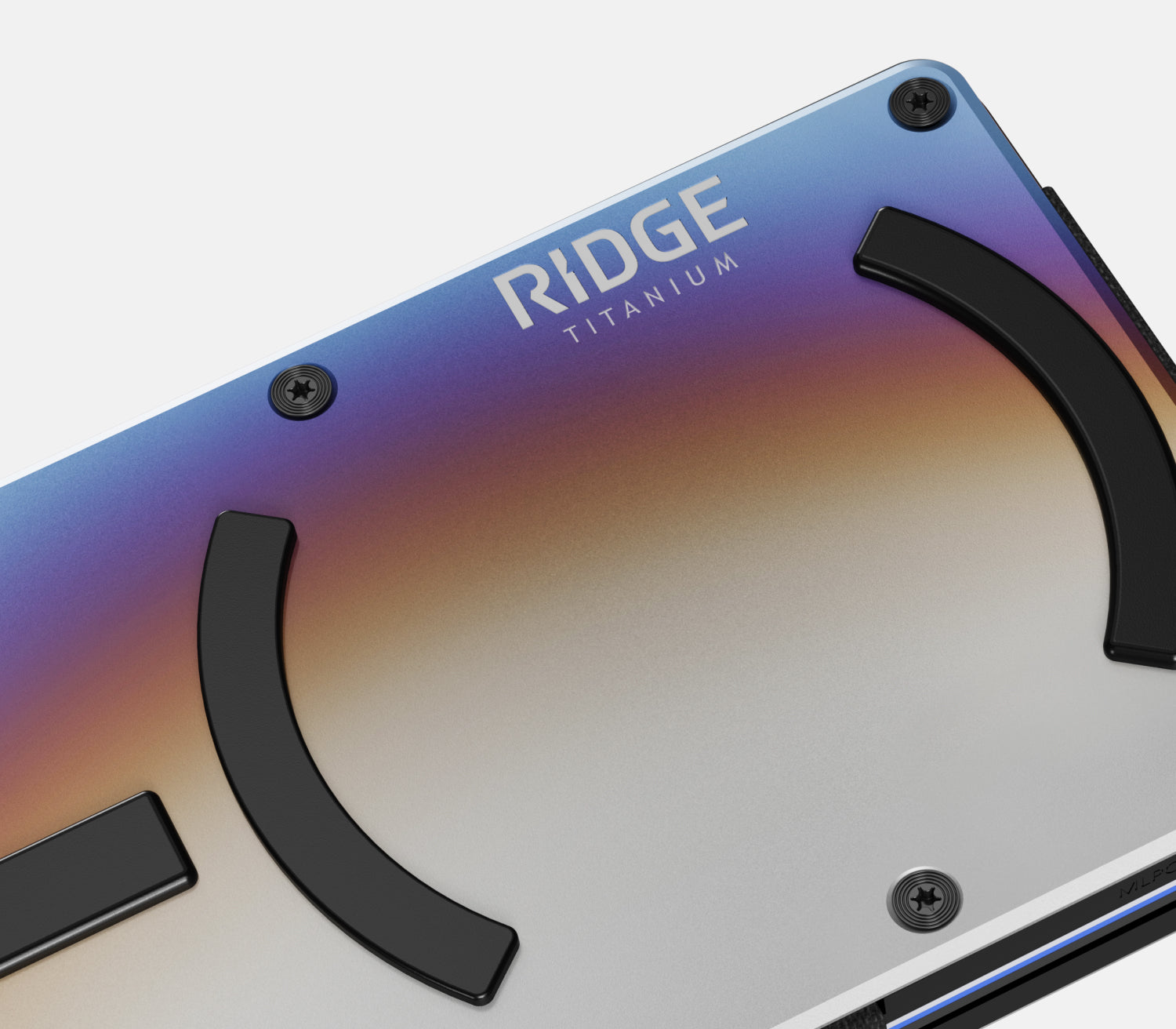 Ridge Wallet For MagSafe - Burnt Titanium | The Ridge - Ridge UK